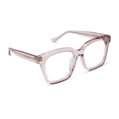 MEREDITH - ROSE CRYSTAL + GLASSES