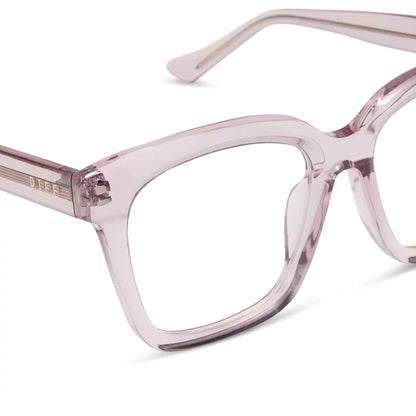 MEREDITH - ROSE CRYSTAL + GLASSES