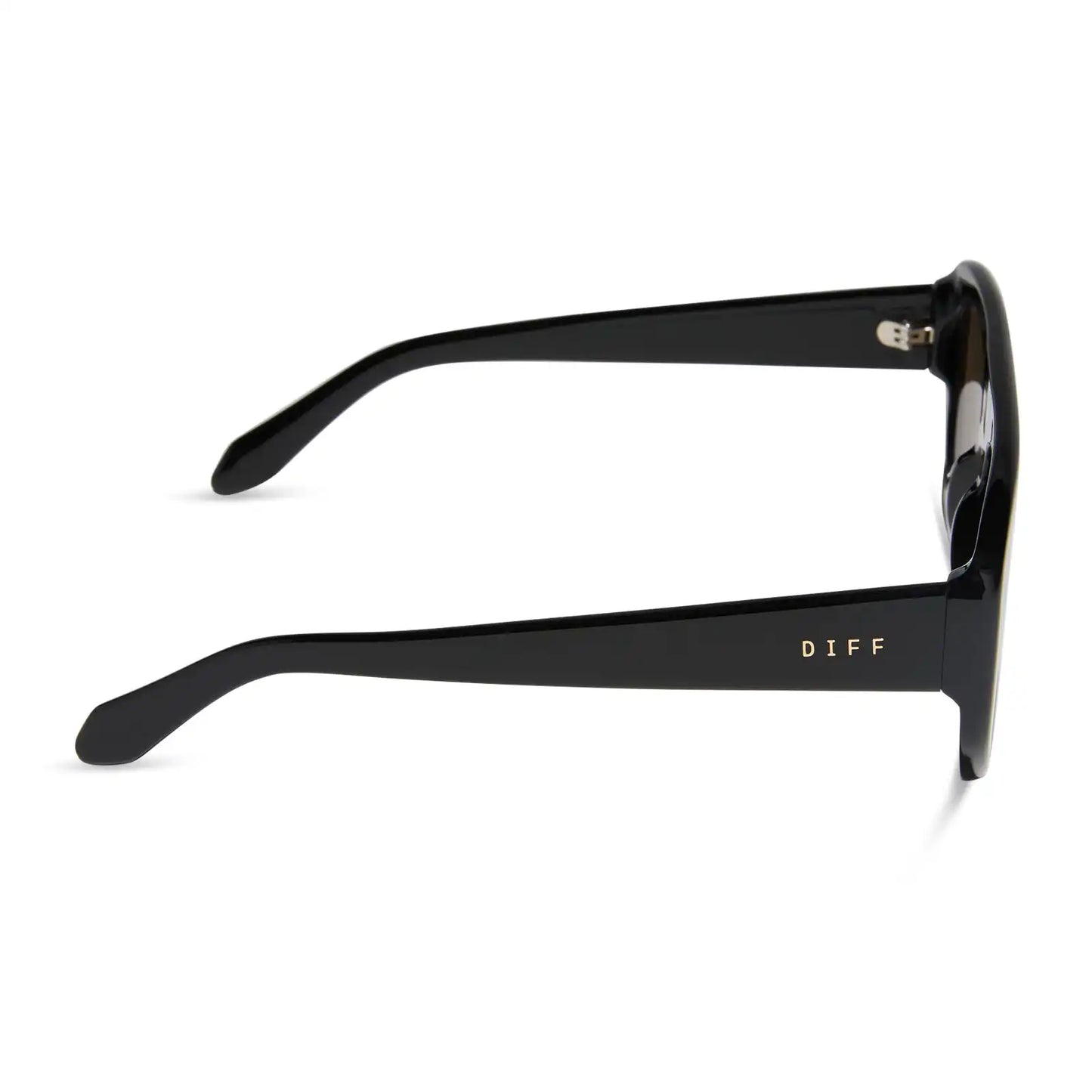 MORGAN - BLACK + BROWN + POLARIZED SUNGLASSES