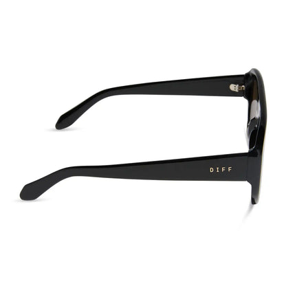 MORGAN - BLACK + BROWN + POLARIZED SUNGLASSES