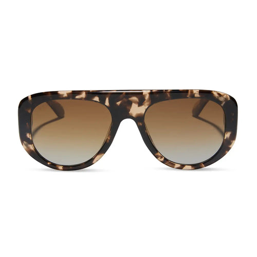 MORGAN - ESPRESSO TORTOISE + BROWN GRADIENT + POLARIZED SUNGLASSES