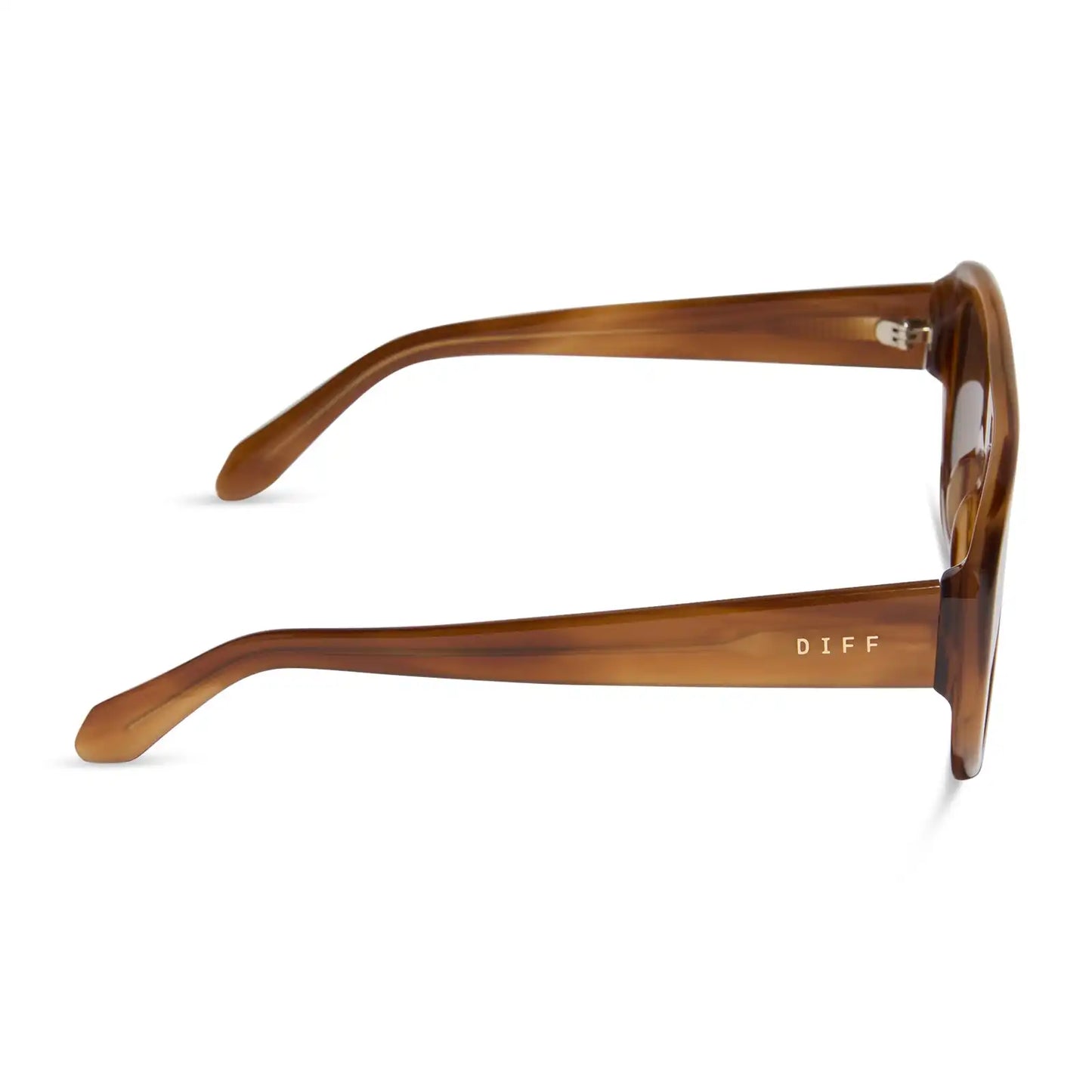 MORGAN - TAWNY TORTOISE + BROWN SUNGLASSES