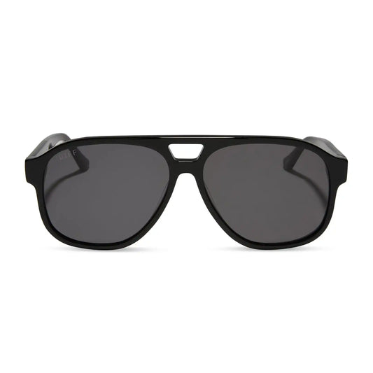 NASH - BLACK + GREY SUNGLASSES