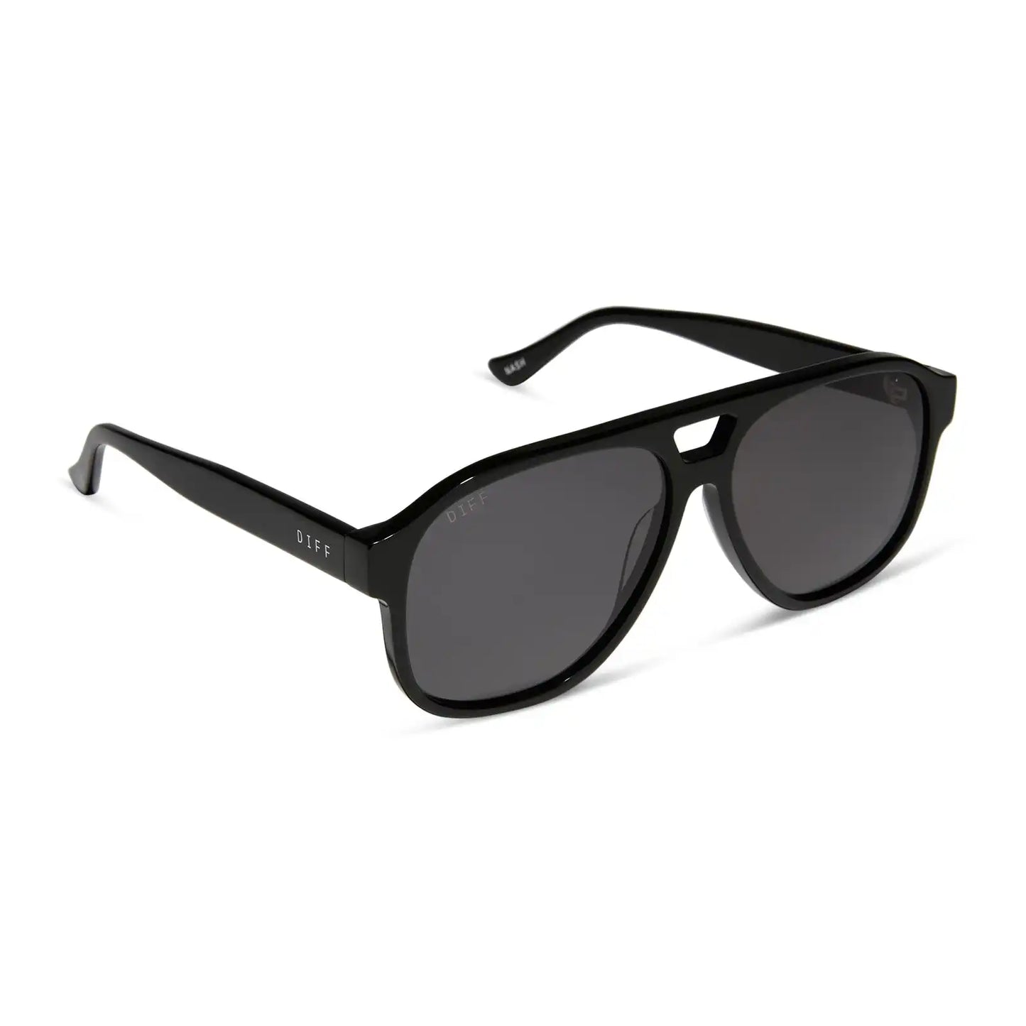 NASH - BLACK + GREY SUNGLASSES