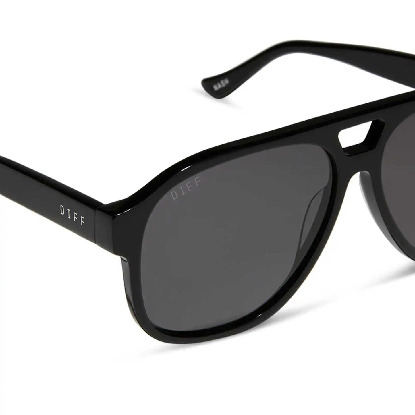 NASH - BLACK + GREY SUNGLASSES