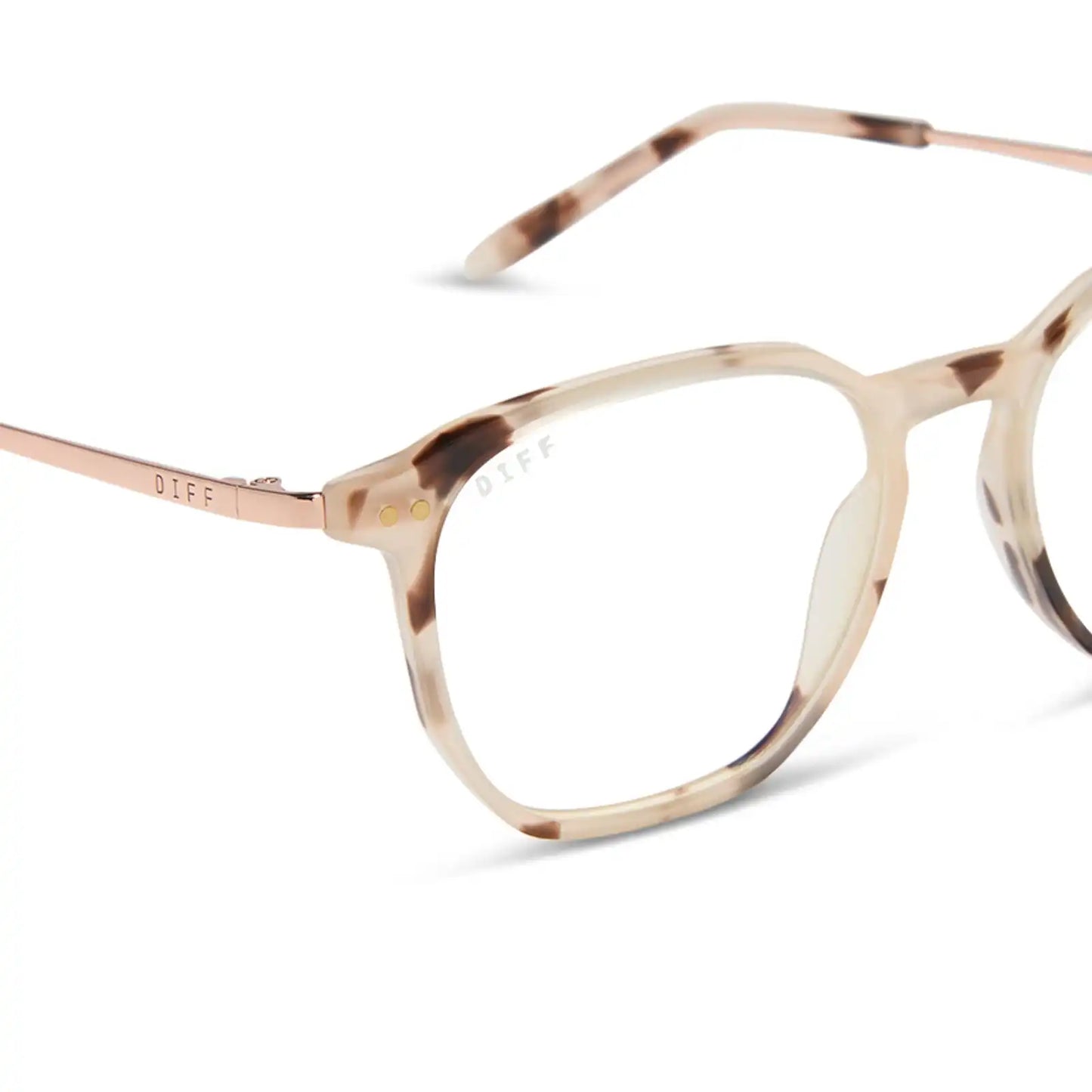 NOEL - CREAM TORTOISE + GLASSES