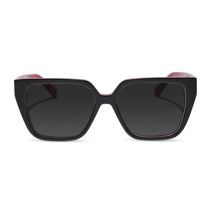 OLIVE - BLACK, WHITE & RED + GLASSES