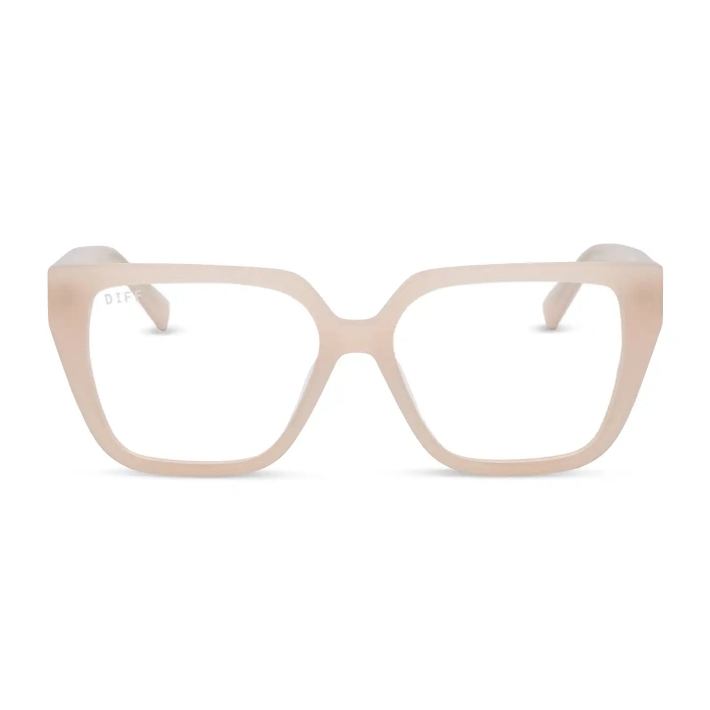 OLIVE - MILKY BLUSH + GLASSES