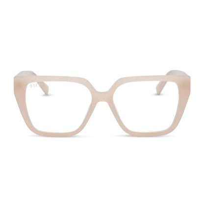 OLIVE - MILKY BLUSH + GLASSES