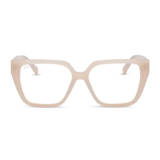 OLIVE - MILKY BLUSH + GLASSES