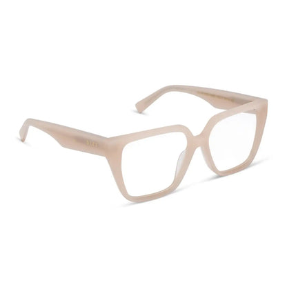 OLIVE - MILKY BLUSH + GLASSES