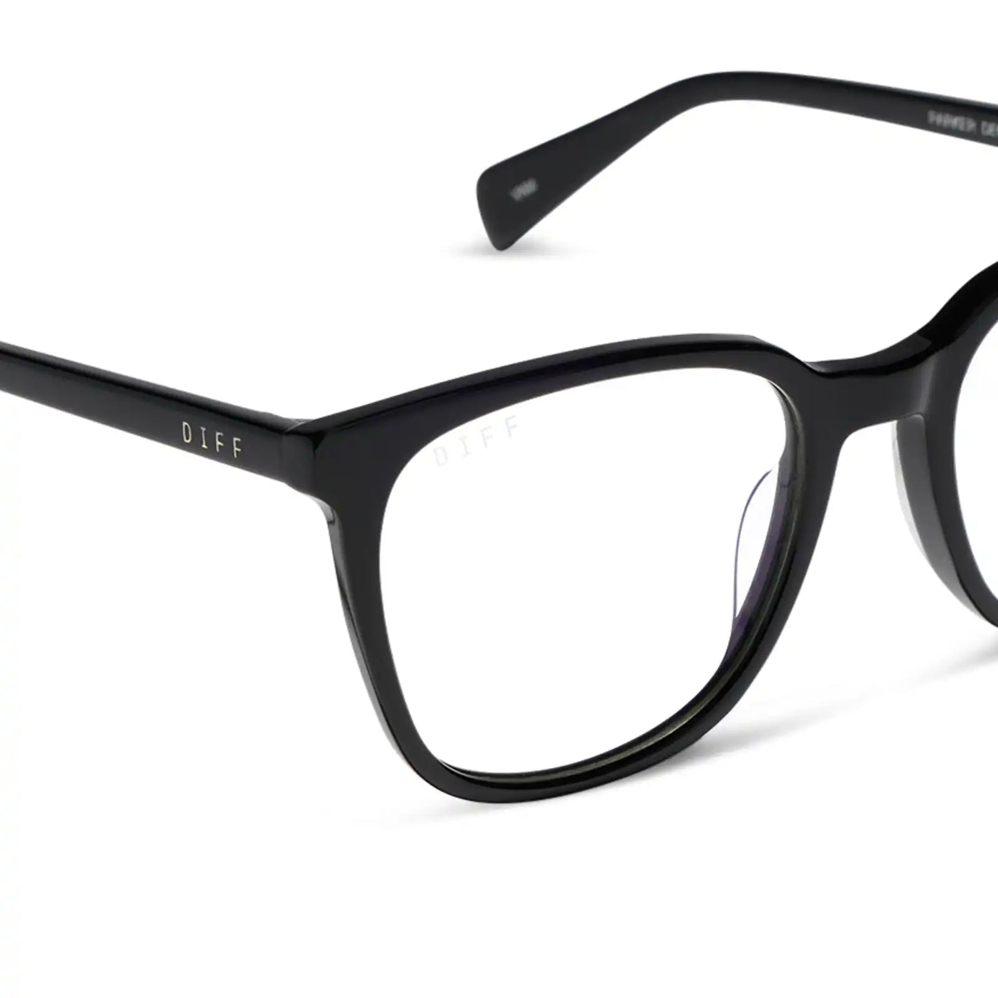 PARKER - BLACK + GLASSES