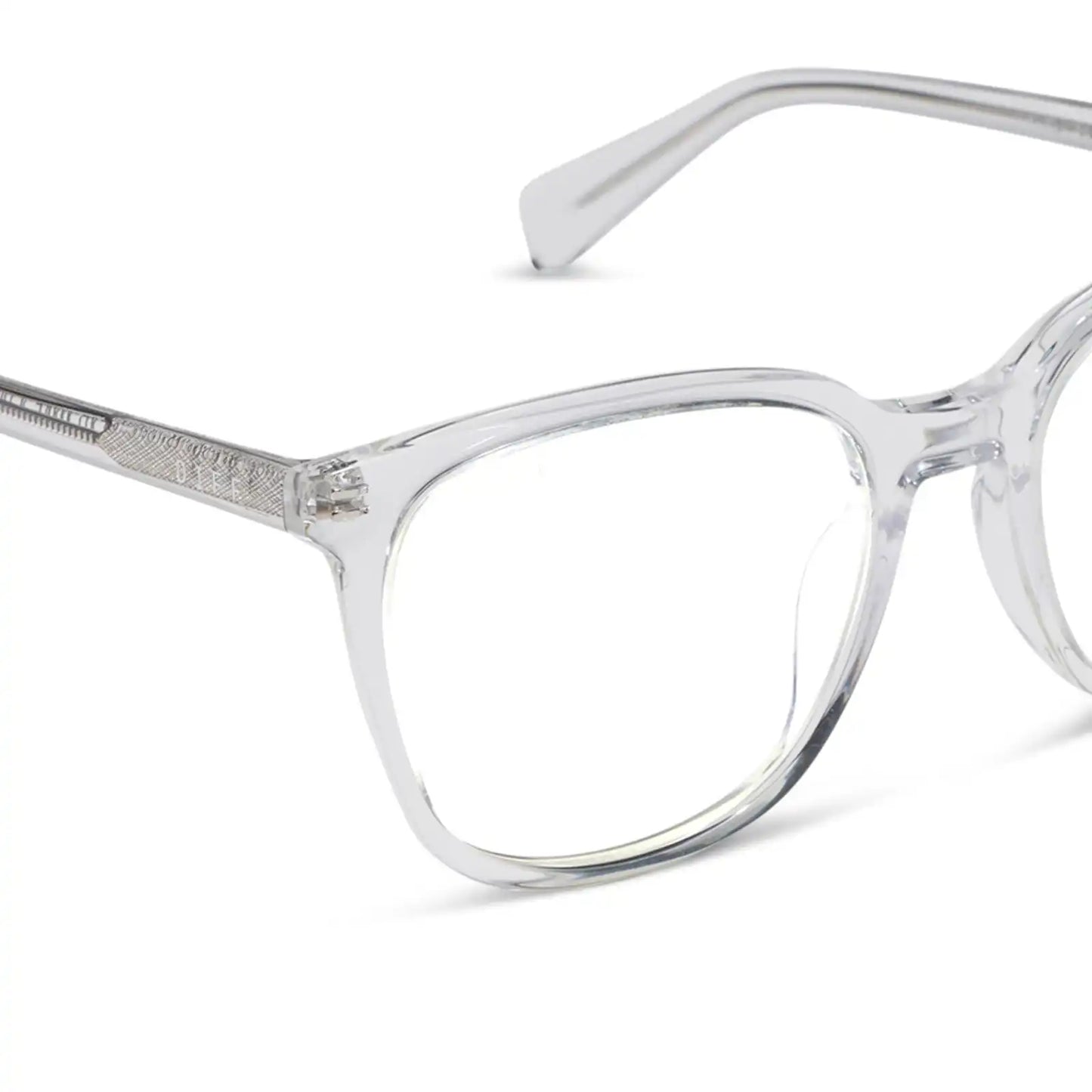 PARKER - CLEAR + BLUE LIGHT GLASSES