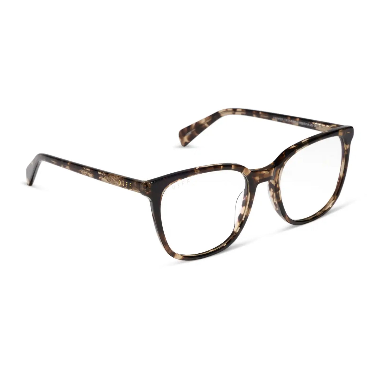 PARKER - ESPRESSO TORTOISE + BLUE LIGHT GLASSES