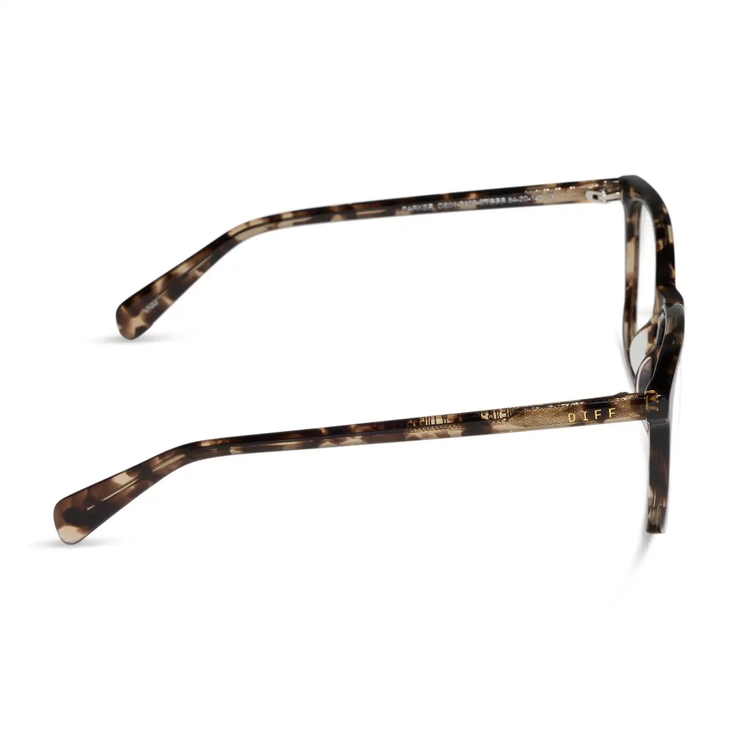 PARKER - ESPRESSO TORTOISE + BLUE LIGHT GLASSES