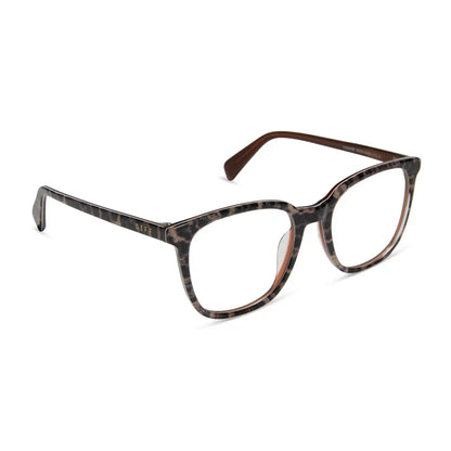 PARKER - LEOPARD TORTOISE + BLUE LIGHT GLASSES