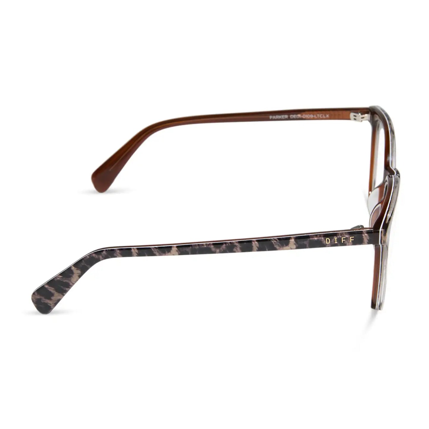 PARKER - LEOPARD TORTOISE + BLUE LIGHT GLASSES