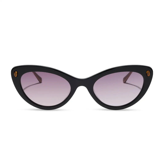 GILLIAN - BLACK + PURPLE GRADIENT + SUNGLASSES