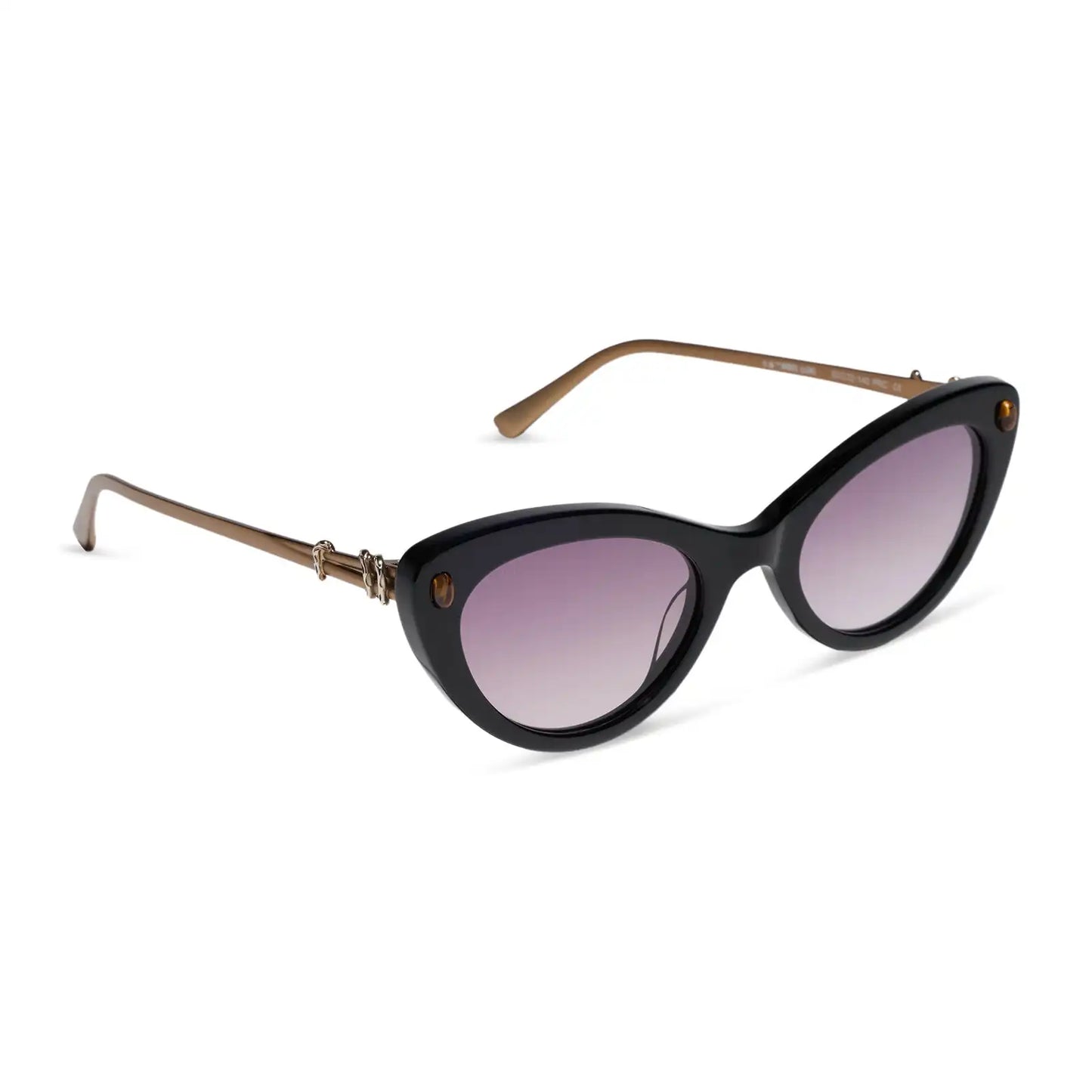 GILLIAN - BLACK + PURPLE GRADIENT + SUNGLASSES