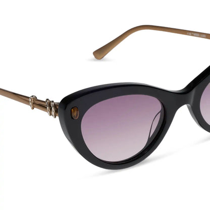 GILLIAN - BLACK + PURPLE GRADIENT + SUNGLASSES