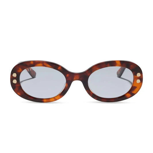 SALLY - TORTOISE + LIGHT BLUE + SUNGLASSES