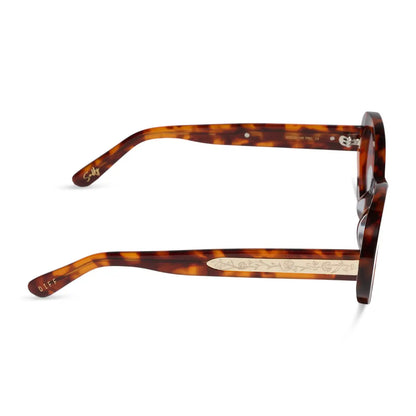 SALLY - TORTOISE + LIGHT BLUE + SUNGLASSES