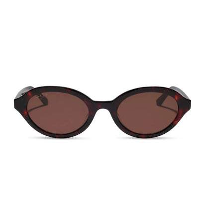 JULIA - CEDAR TORTOISE + BROWN SUNGLASSES