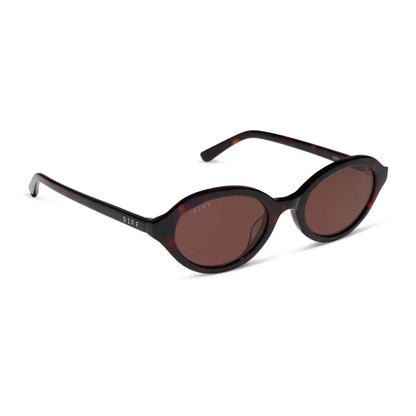JULIA - CEDAR TORTOISE + BROWN SUNGLASSES