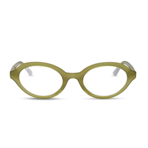 JULIA - OAKMOSS GREEN + GLASSES