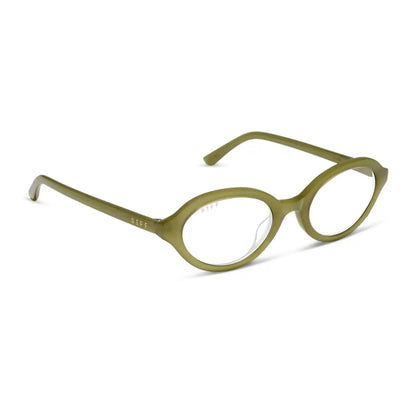 JULIA - OAKMOSS GREEN + GLASSES