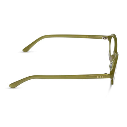 JULIA - OAKMOSS GREEN + GLASSES