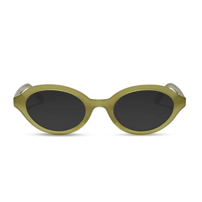 JULIA - OAKMOSS GREEN + GLASSES