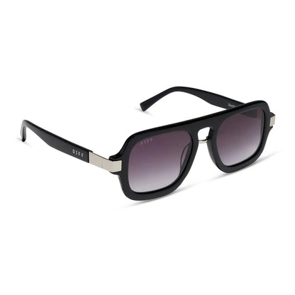 NAOMI - BLACK + GREY GRADIENT SUNGLASSES