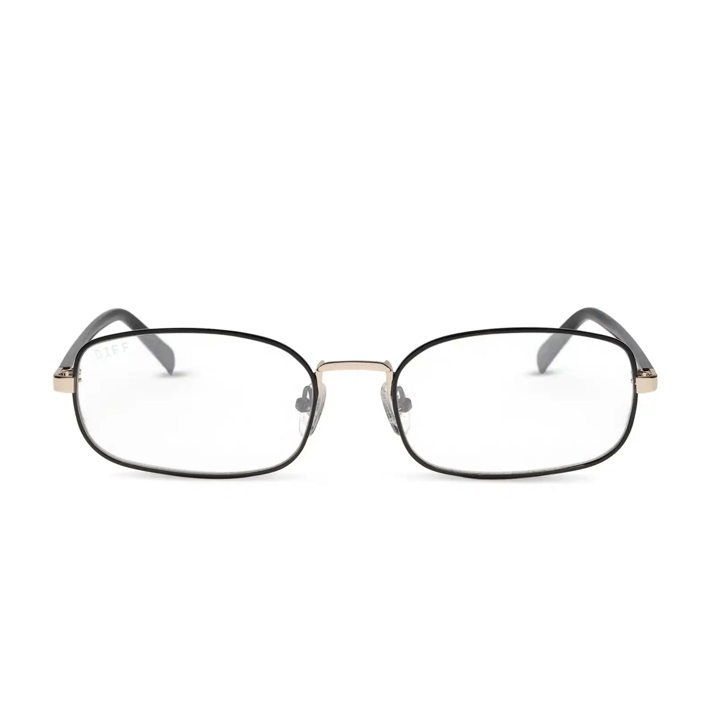 TRINITY - BLACK + GOLD + BLACK TEMPLES + GLASSES