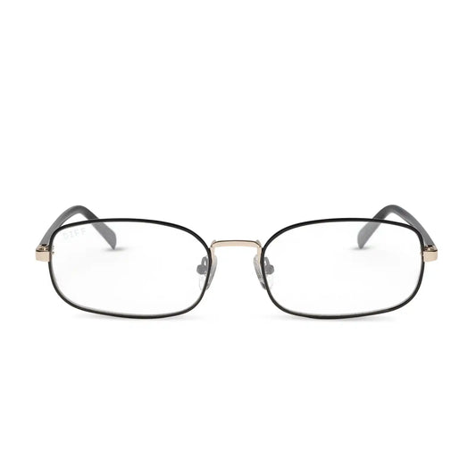 TRINITY - BLACK + GOLD + BLACK TEMPLES + GLASSES