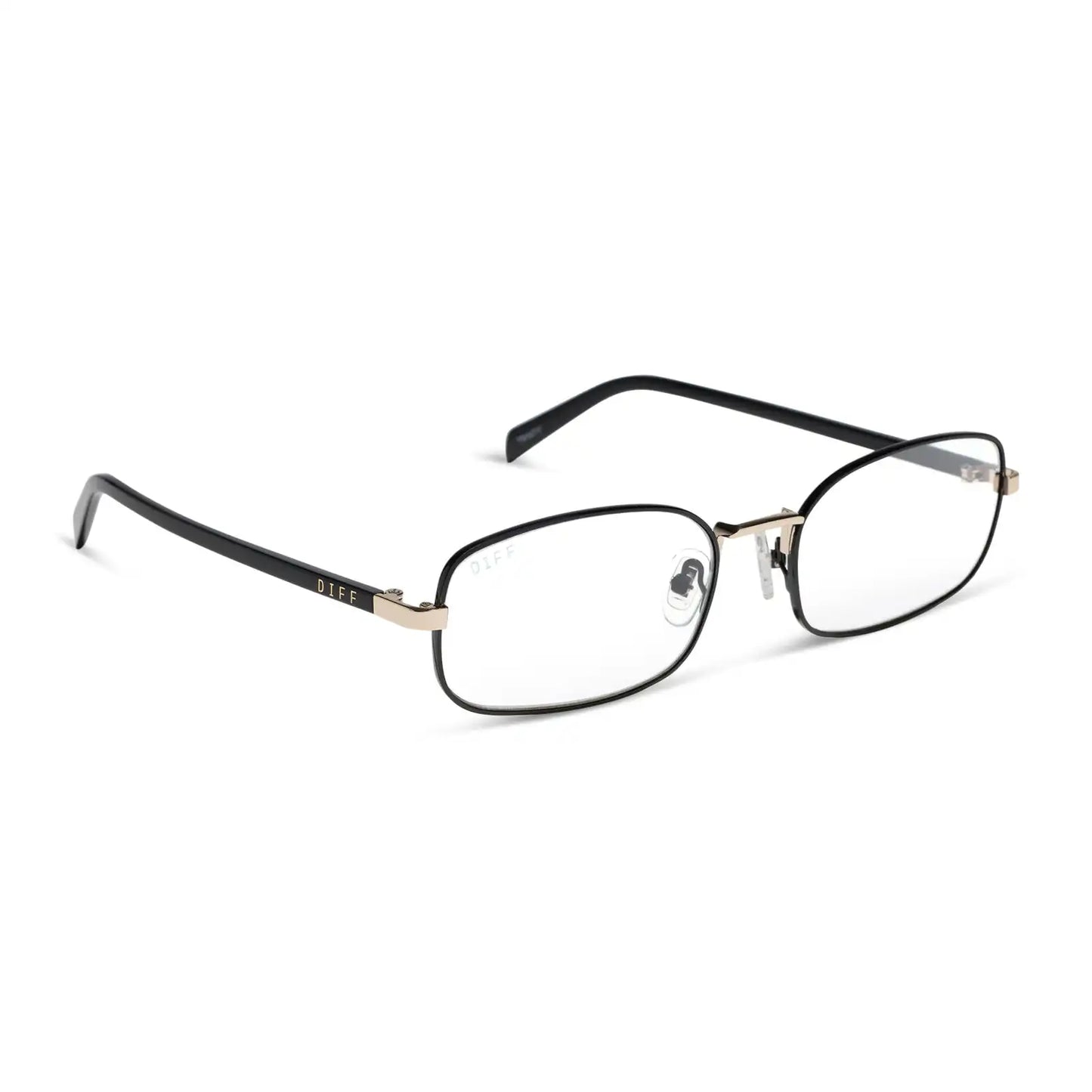 TRINITY - BLACK + GOLD + BLACK TEMPLES + GLASSES