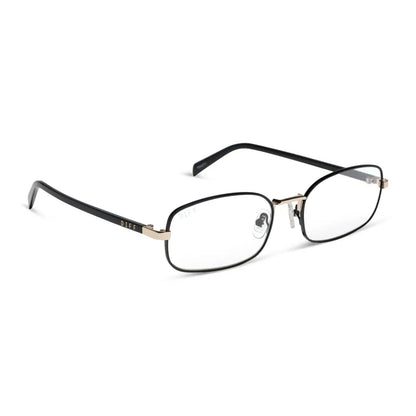 TRINITY - BLACK + GOLD + BLACK TEMPLES + GLASSES