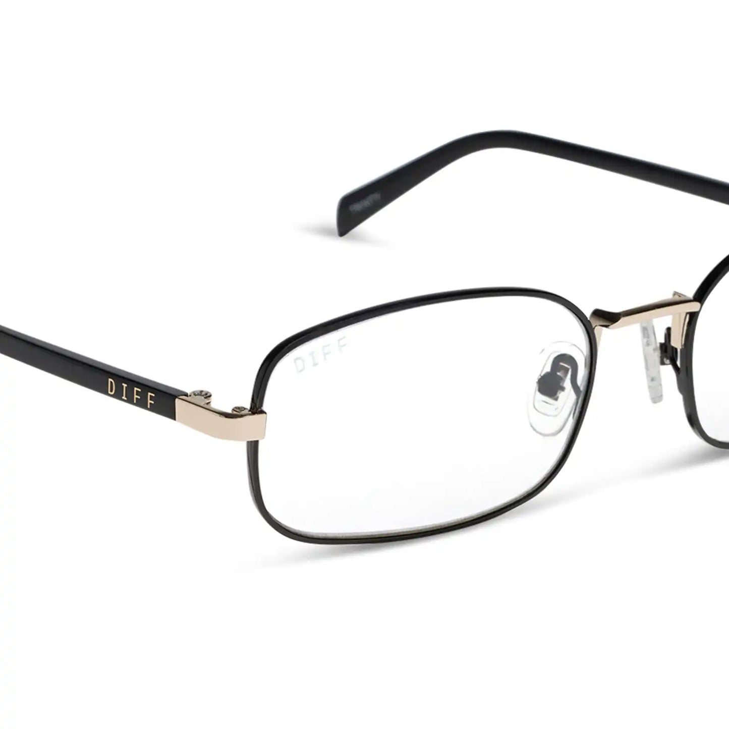 TRINITY - BLACK + GOLD + BLACK TEMPLES + GLASSES