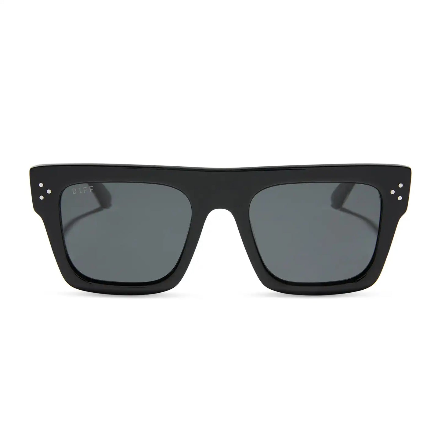 ROBERTS - BLACK + GREY + POLARIZED SUNGLASSES