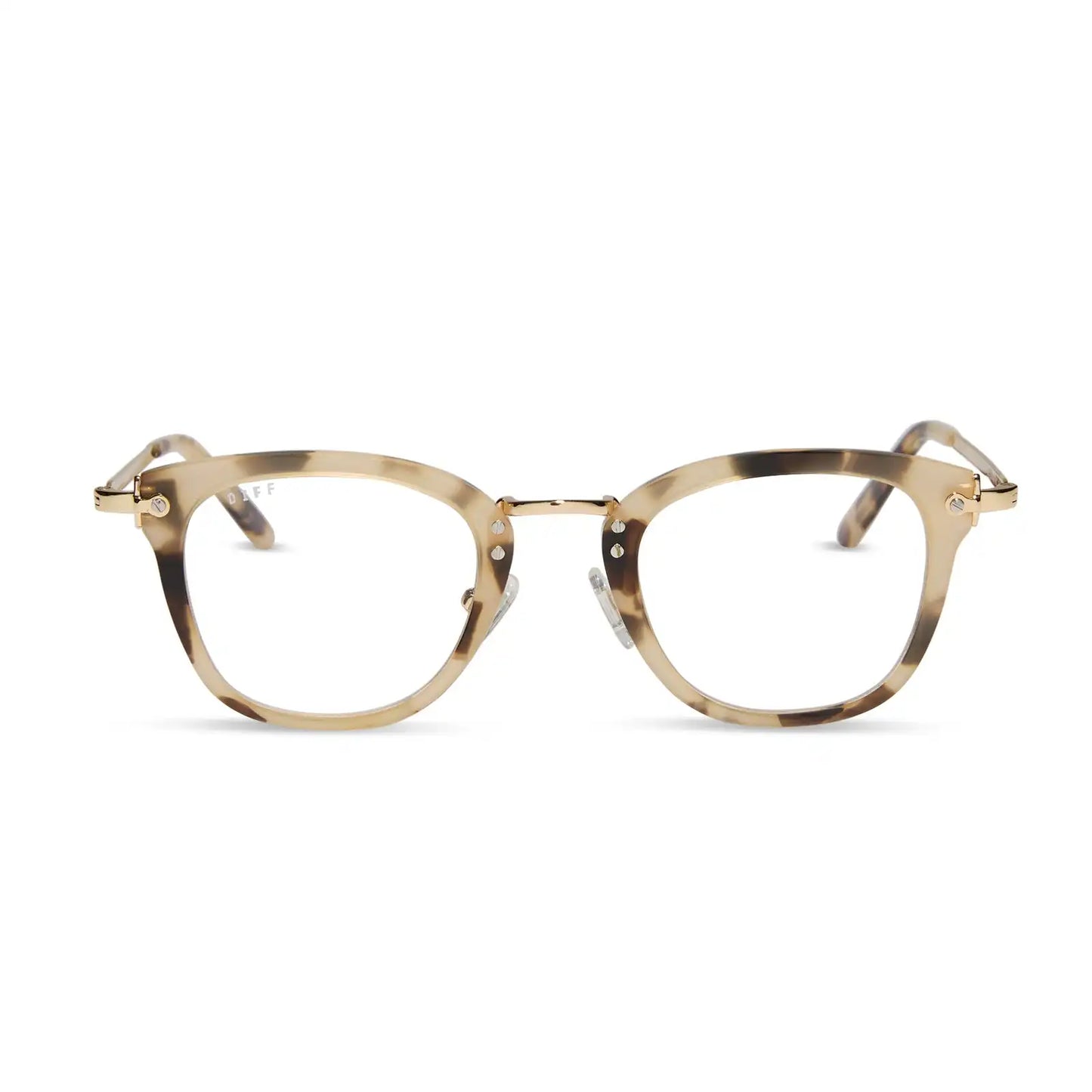 RUE - CREAM TORTOISE + GLASSES