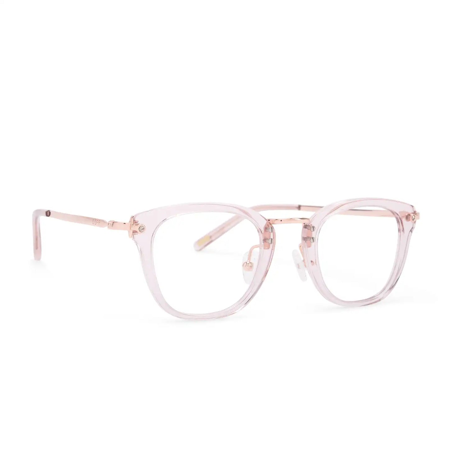RUE - LIGHT PINK CRYSTAL + GLASSES