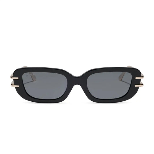 SABINE - BLACK + GREY + POLARIZED + SUNGLASSES