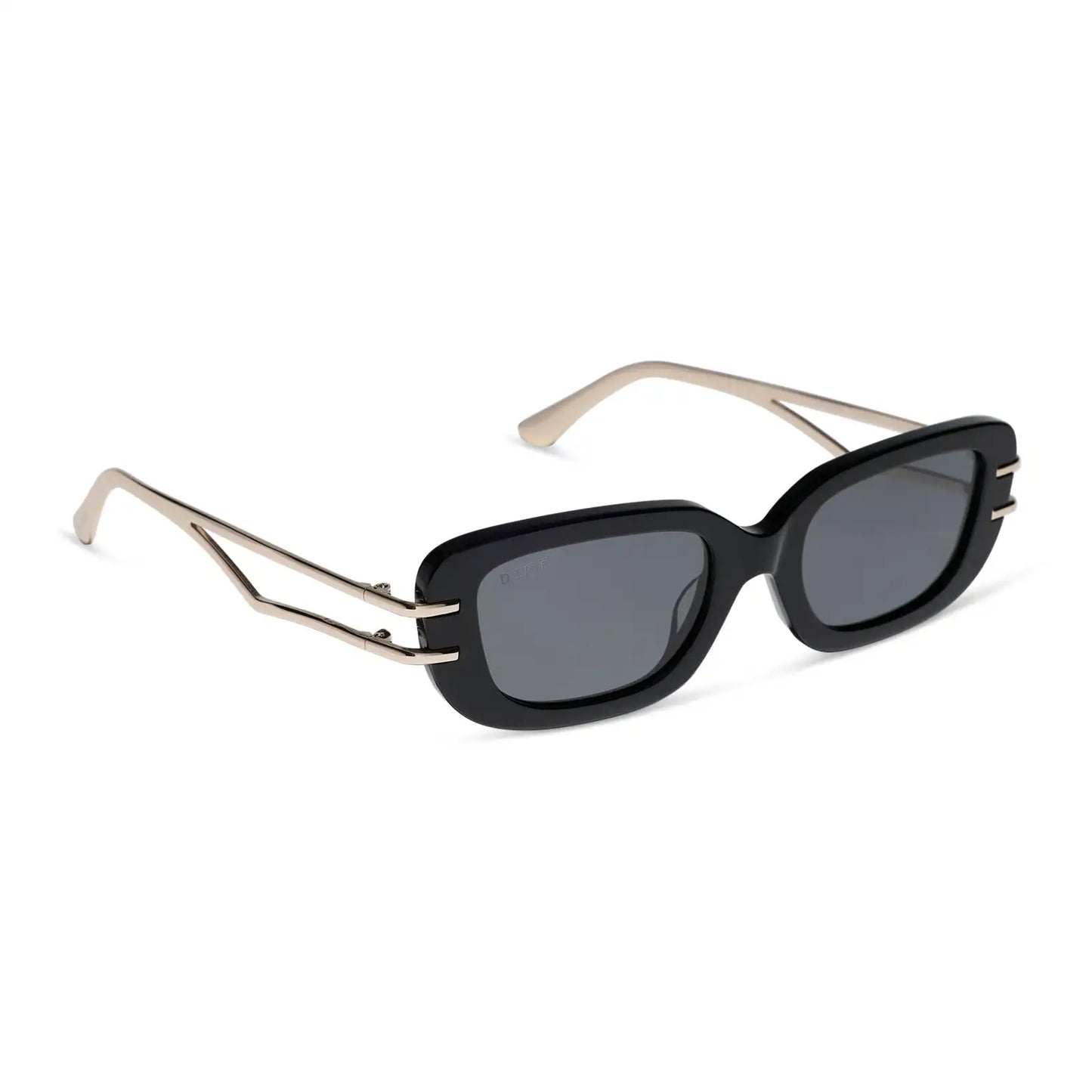 SABINE - BLACK + GREY + POLARIZED + SUNGLASSES