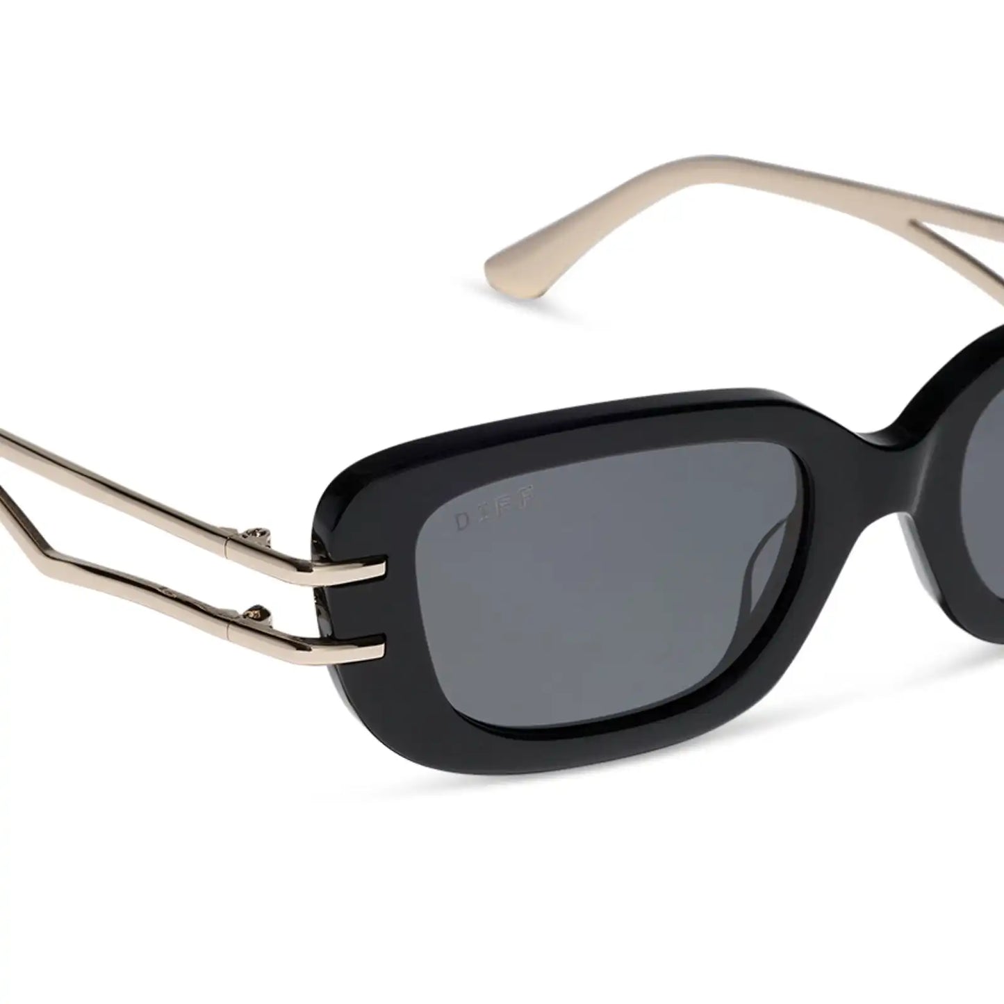 SABINE - BLACK + GREY + POLARIZED + SUNGLASSES
