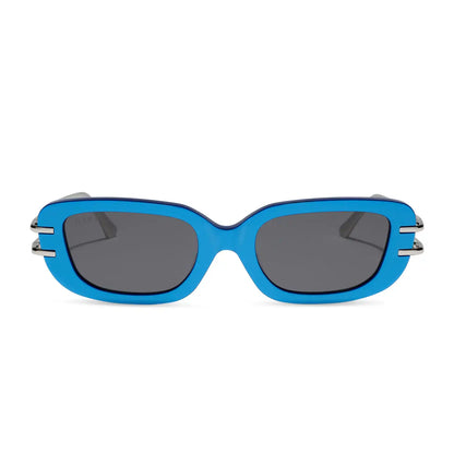 SABINE - LUMINOUS BLUE + GREY + SUNGLASSES