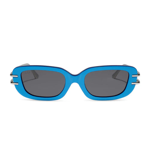 SABINE - LUMINOUS BLUE + GREY + SUNGLASSES