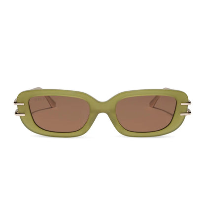 SABINE - SWEET PEA + BROWN + SUNGLASSES