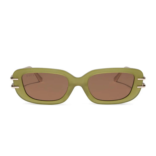 SABINE - SWEET PEA + BROWN + SUNGLASSES