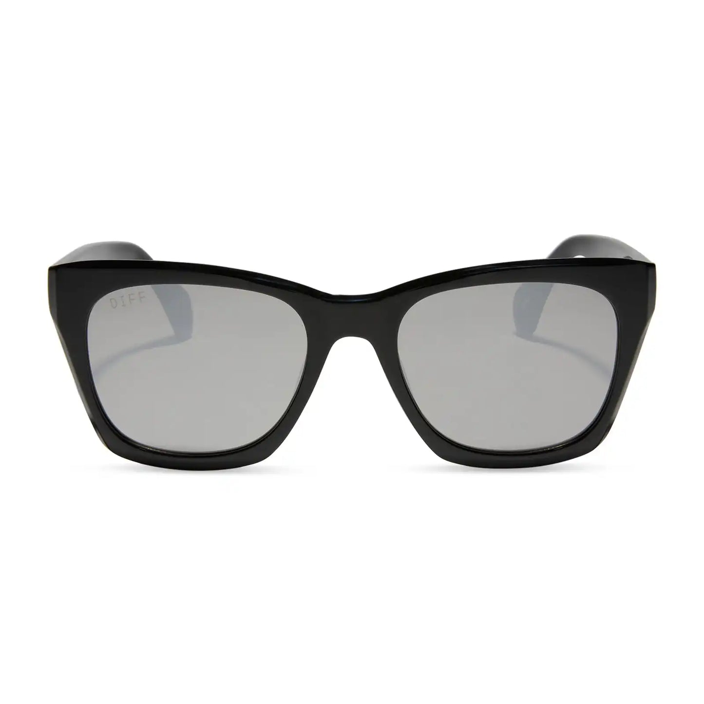 SEAN - BLACK + GREY MIRROR SUNGLASSES