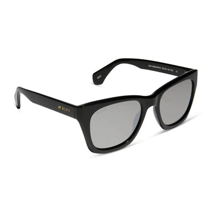 SEAN - BLACK + GREY MIRROR SUNGLASSES